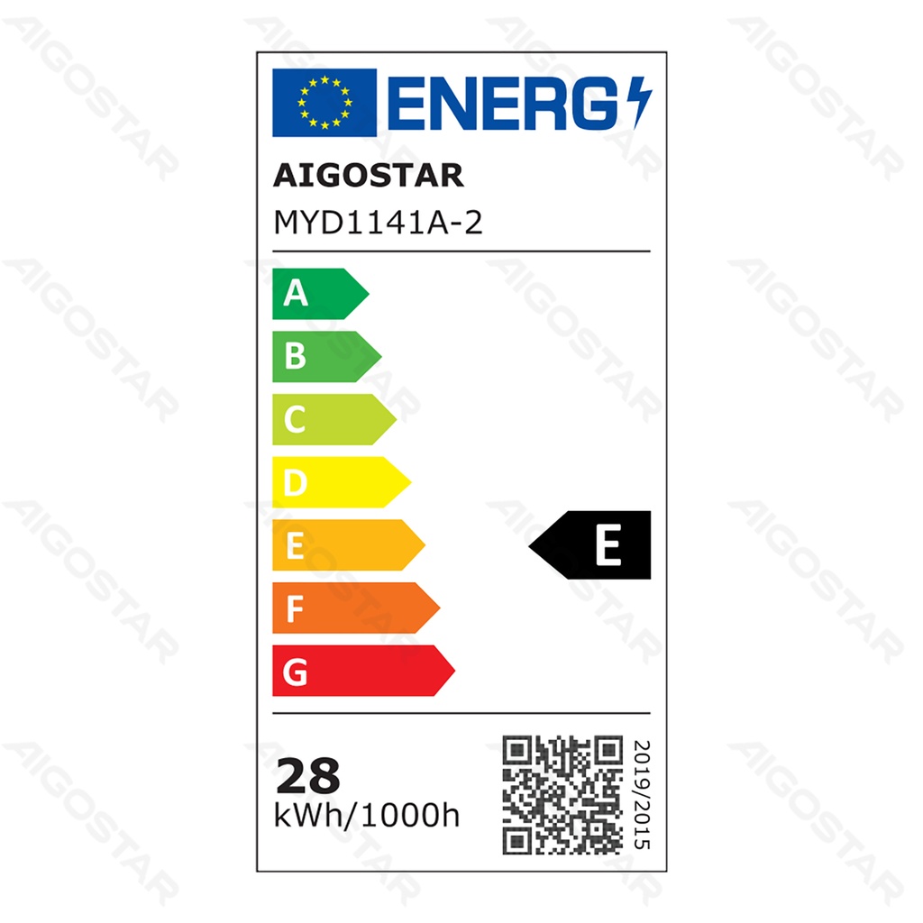 Aigostar Aluminium hanglamp 30W 6500K