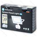 LED-Flutlicht mit Sensor 20W 4000K weiß