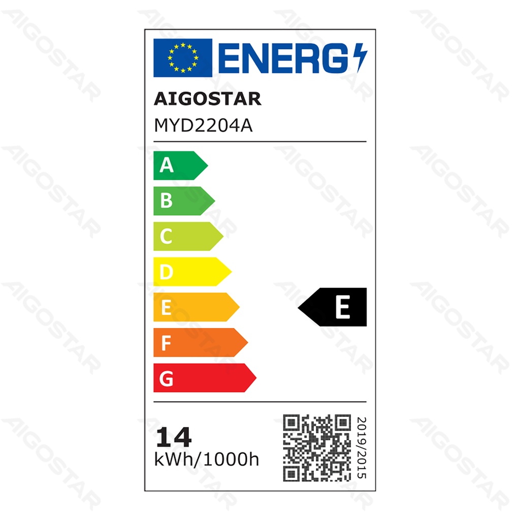Aigostar Aluminium hanglamp 13.5W 6500K