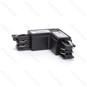 Vierleiter-Stromschiene Typ T Schwarz