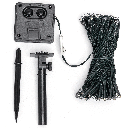 Solar-Lichterkette, Warmes Weiß, 2m+10m