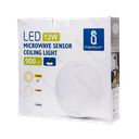 LED Plafondlamp met Sensor 12W 3000K