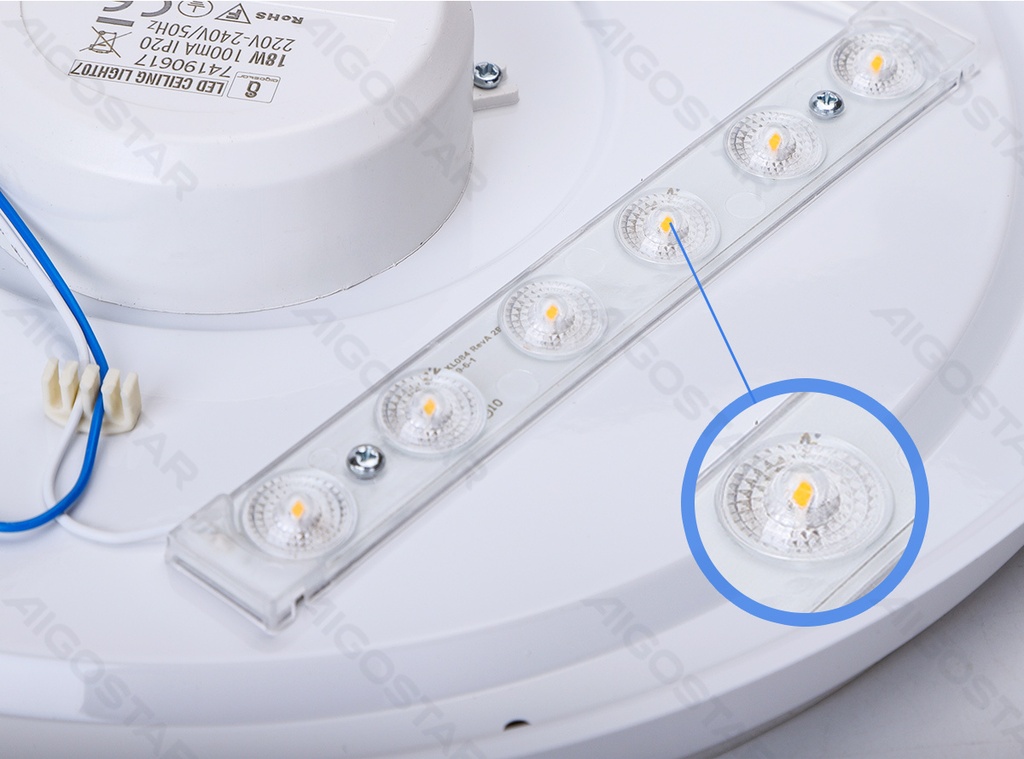 Aigostar LED Plafondlamp 24W 3000K