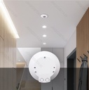 Infrarot-Bewegungsmelder für die Deckenmontage Weiß