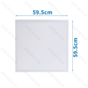 LED Paneelverlichting Back-lit Natuurlijk Licht Wit 50W 60x60cm