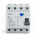 Fehlerstromschutzschalter 4P 63A 30mA AC Grau