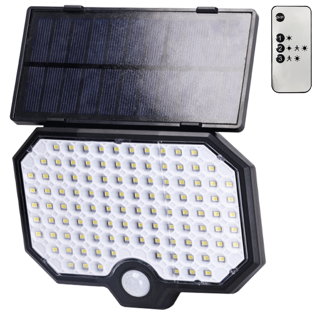 [B10201OP5] Aigostar Solar wall lights SENSOR Area illumination Split wall light 3M cable 6500K