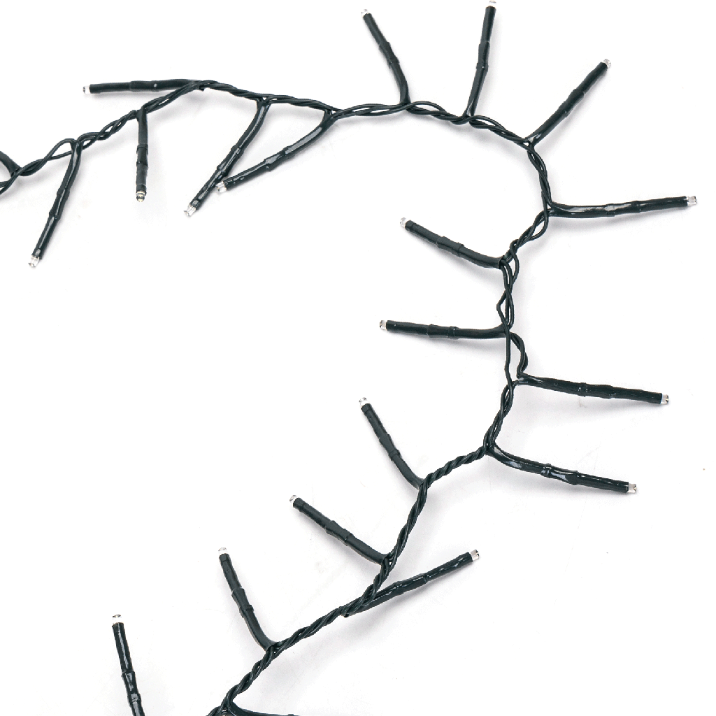 Guirlande lumineuse plate pétard basse tension, Blanc froid, 5m ,IP44, Intérieur&Extérieur