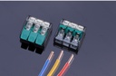 Aigostar Klemmenblok PC5 (4 mm) (2 stuks/blisterverpakking) Transparant