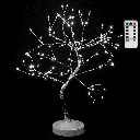 Arbre lumineux à piles 3AA, 0.45m, blanc froid,IP20 Intérieur