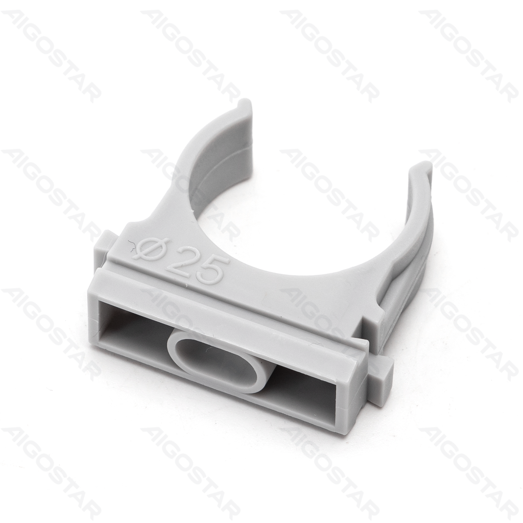 [B20104P6M] Aigostar U-vormige PVC-buisklem Φ 25 mm 5st