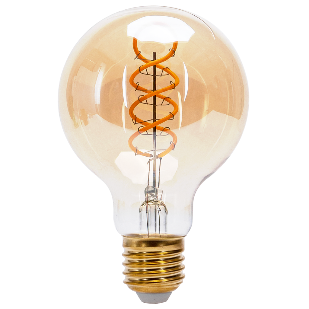 [B10106N0O] LED Soft Filament Bulb G80 E27 4W