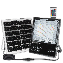 Projecteur solaire séparé 200 W RGB avec câble de 5 m, série 08