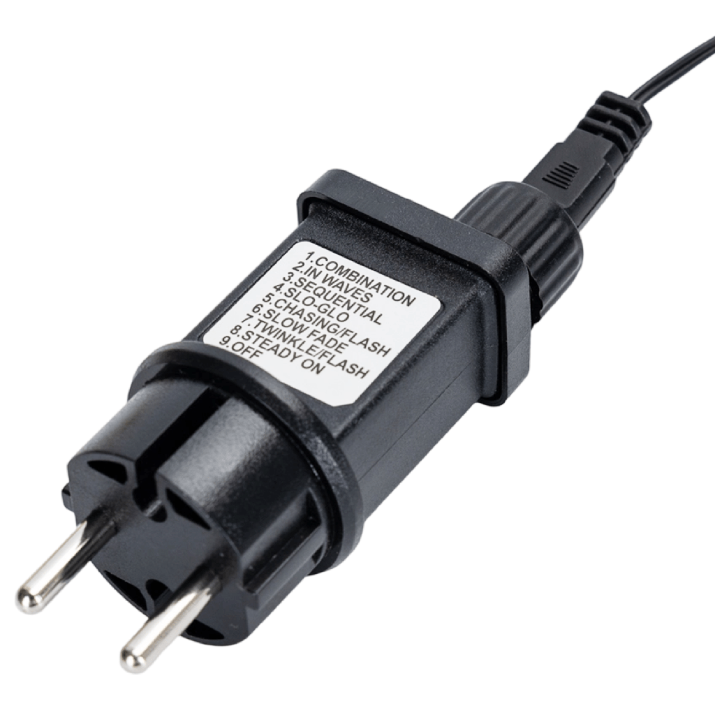Aigostar Lichtstrook met ronde G50-kokerlampen met laag voltage warm wit 5m IP44 Binnen/Buiten