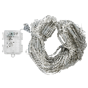 Aigostar Net van platte lichtstroken met 3AA-batterij Warm wit 3m*1,5m IP44 Binnen/Buiten