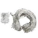 3AA battery net light flat string lights, RGBY, 3m*1.5m ,IP44, Indoor&Outdoor