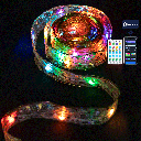 Bluetooth Niederspannungs-Goldenes breites Band RGBIC 10 m