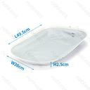 Aigostar Smart automatic cat litter box accessories for SL02 Three-proof mat L49.5*W38*H25cm Grey