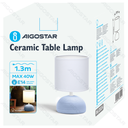 LED tafellamp Max.40W E14 keramisch