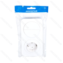 1 prise Schuko + Interrupteur 2 boutons 1 voie