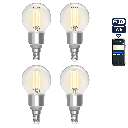 Slimme gloeilamp G45 CCT (4STUKS) (WIFI + bluebooth)