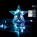 Aigostar Bluetooth Laagspanning Boom Lichtslinger met Stertop RGBIC 5 m