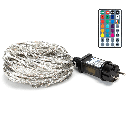 Niedervolt-Lichterkette (PVC & Kupfer), RGB, 30m