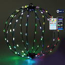 Aigostar 3D bal van lichtstroken met USB RGBIC 5m+30cm