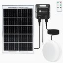 Plafonnier solaire, boîte de stockage d'énergie 70W 6500K Tirette