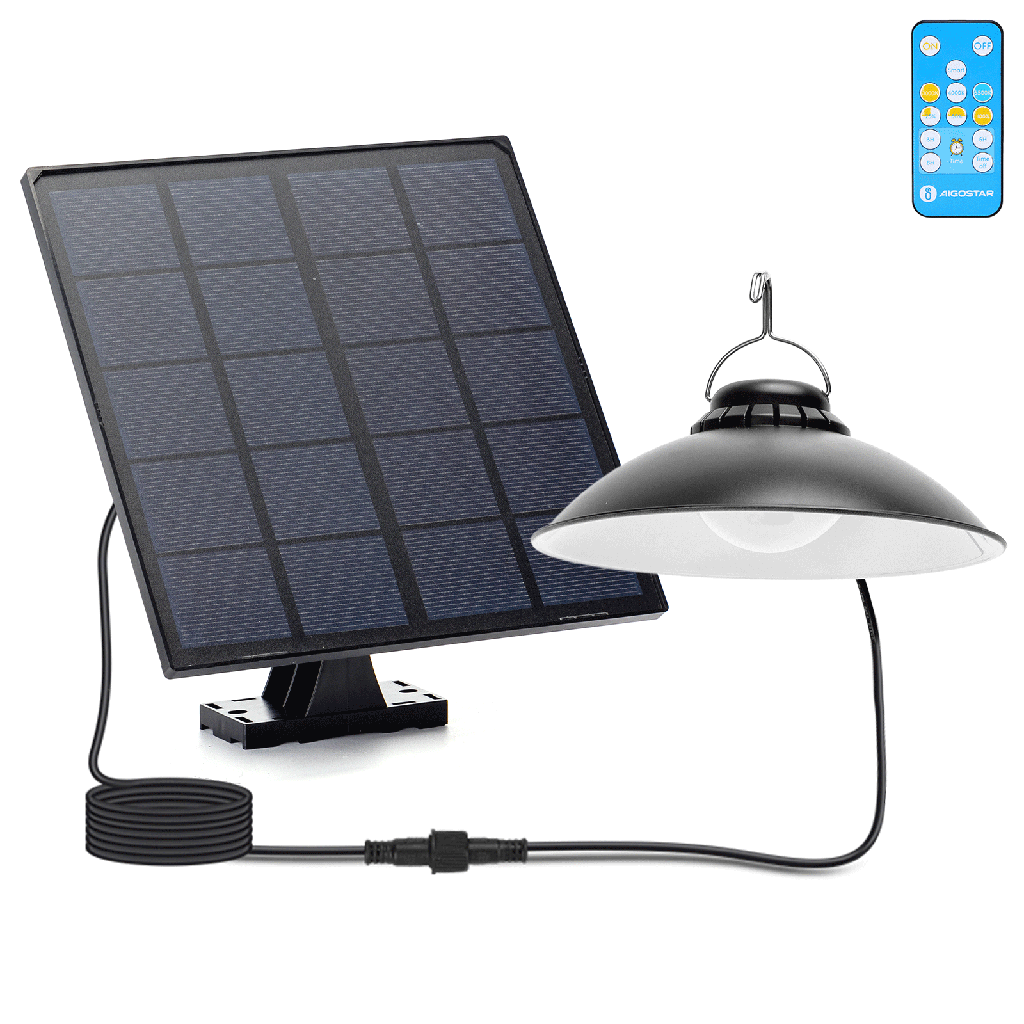 Aigostar LED Solar Hanglamp 50W 3000K/4000K/6500k