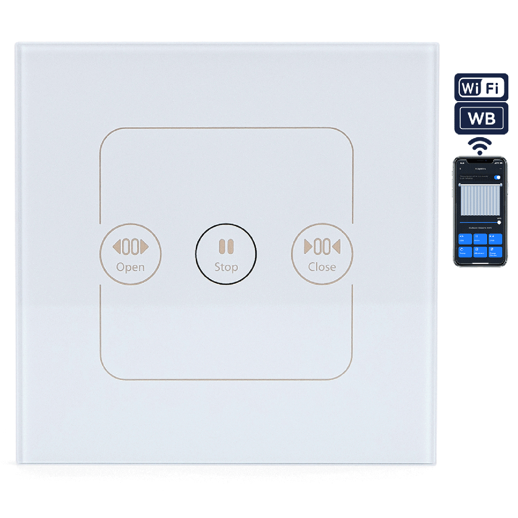 Commutateur de rideau intelligent WiFi WB