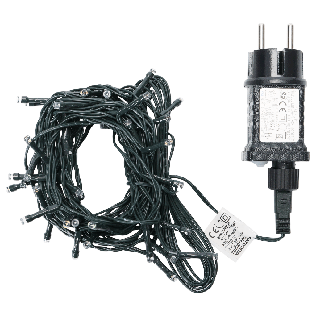 Platte lichtstrook met laag voltage Warm wit 5m IP44 Binnen/Buiten Kleurvak