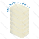 Smart automatic cat litter box accessories for SL02 Deodorizing block L5*W3.5*H1.5cm Transparent