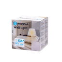Aigostar Tweezijdige wandlamp wit (zonder lichtbron) GU10+E27
