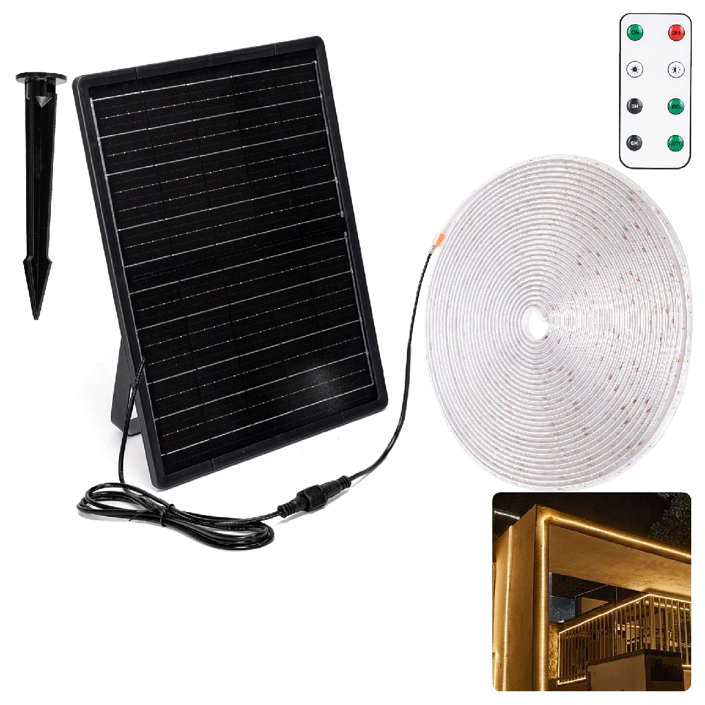 [B10201NK6] LED-Solar-Lichtleiste 20m 2700K 200W