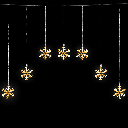 Aigostar Laagspanningslampstring Warm Wit 1.2*1m 7 strips IP44 Binnen/Buiten