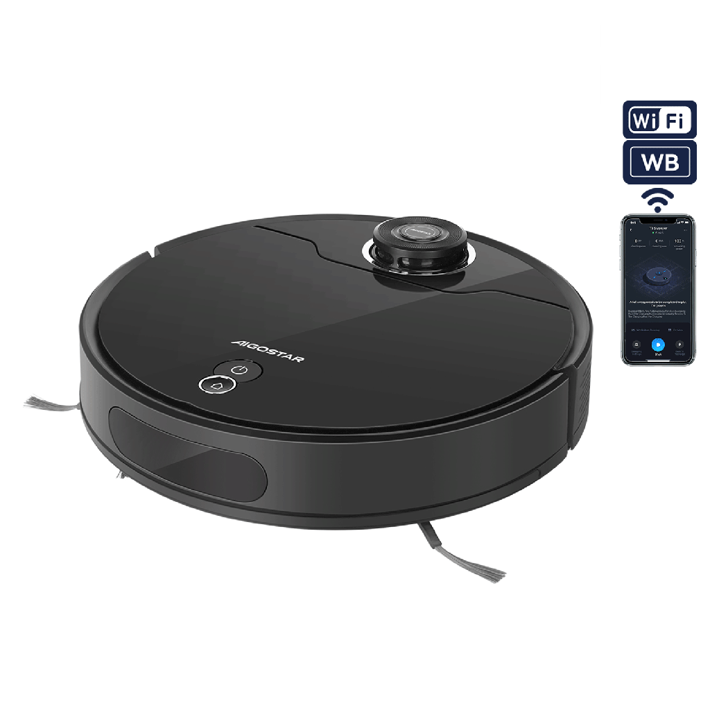Aigostar WiFi WB slimme robotstofzuiger met laser