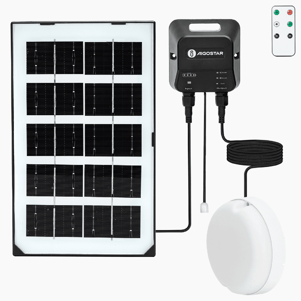 Aigostar Plafondlamp op zonne-energie