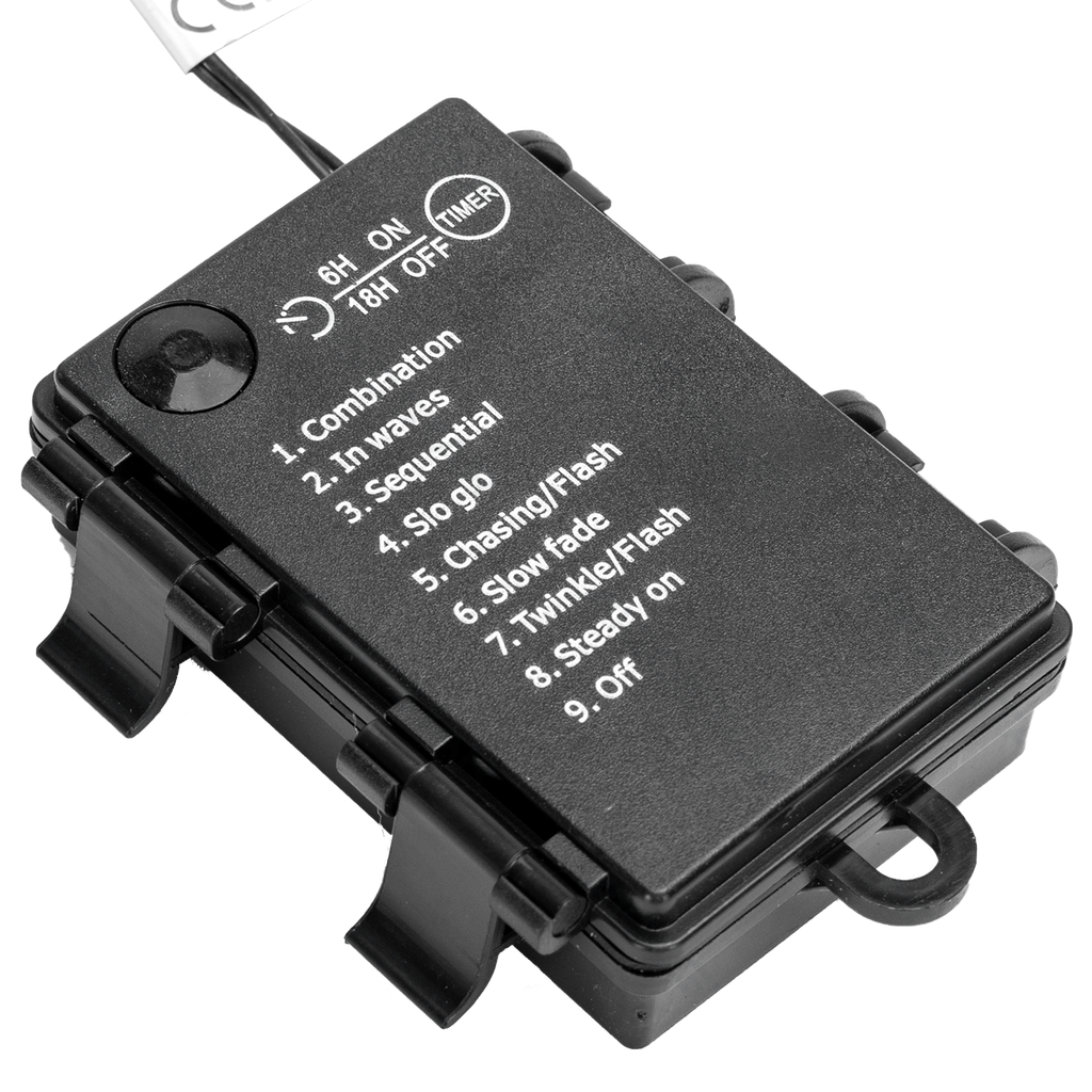 Lichtslinger 3AA 100 x LED Warm wit/Koud wit licht L5m (binnen en buiten)