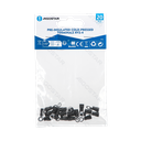 Vorgeisoliert, schwarz