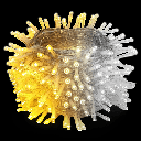 Lichtslinger 100 x LED Warm/Wit licht L10m (binnen en buiten)