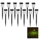 LED Solar Gazonverlichting (12 stuks) 6500K