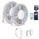 Bande lumineuse connectée WiFi WB à basse tension 36 W 2 × 5 m