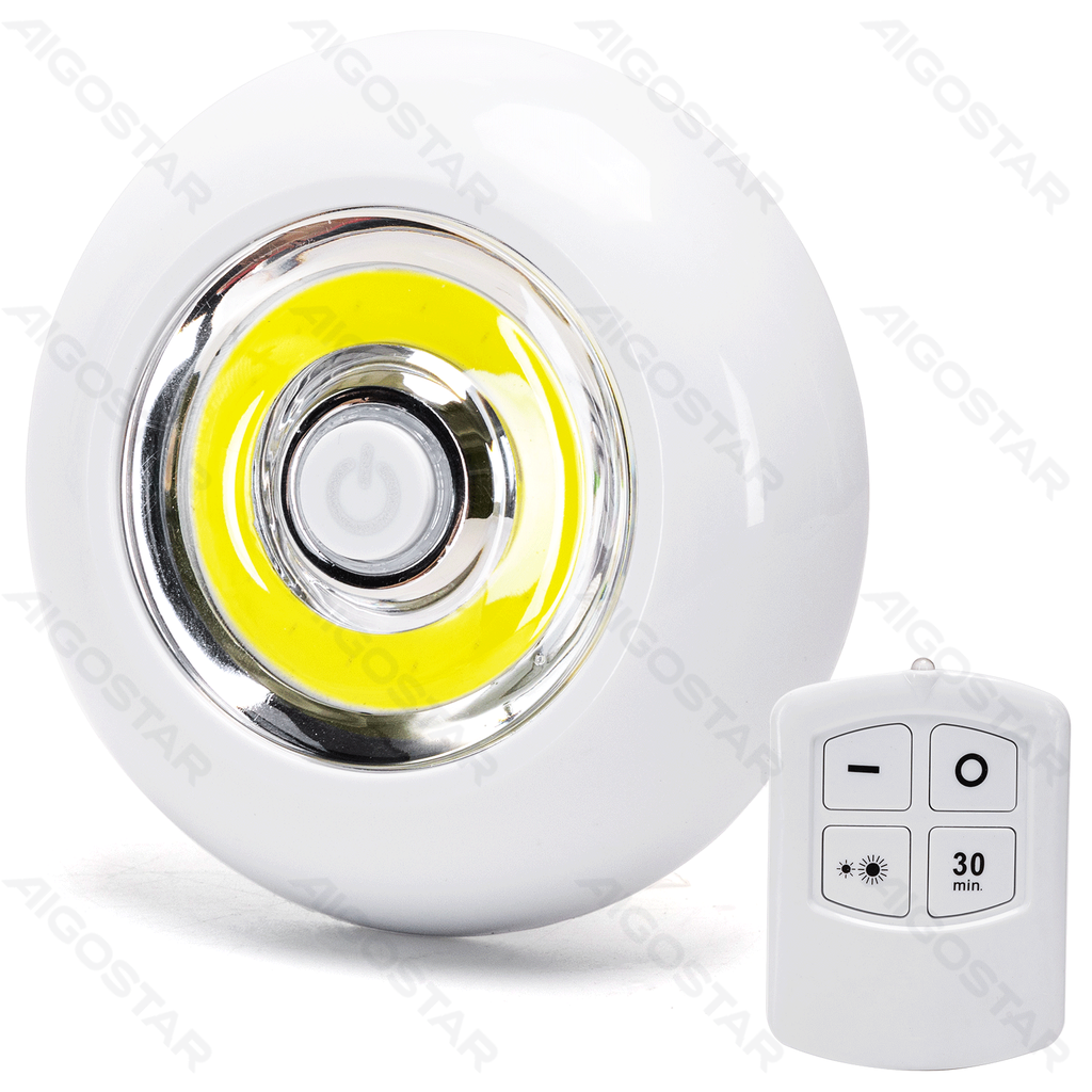 [B10308Q3Y] Nachtlicht mit Fernbedienung 6500K 3*AAA