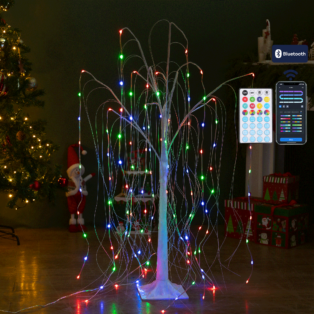 [S104033W7] Bluetooth Laagspanning Wilgenboom RGBIC 1,8m