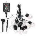 Aigostar G50 Lichtstrook met koperdraad op zonne-energie Warm wit 5m