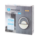 Aluminium-Wandleuchte 13,5 W, 6500 K