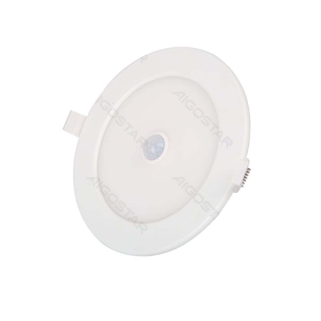 [B10405JNB] E6 LED Inbouw Downlight Rond met Sensor 12W Wit Licht