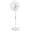 16-inch standing fan, 7 blades, 3 speeds, white