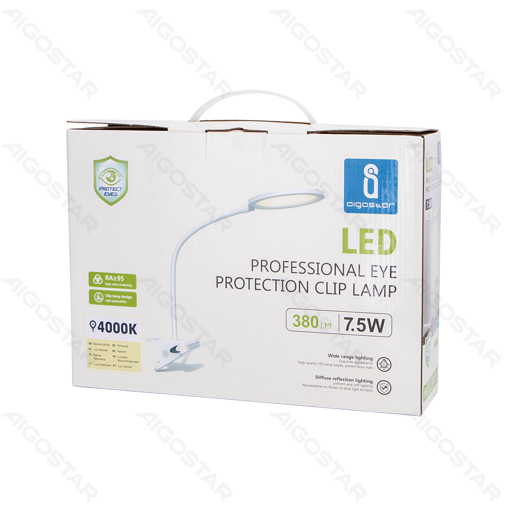 [B10311RAR] LED Bureaulamp met Oogbescherming Wit 7,5W 4000K